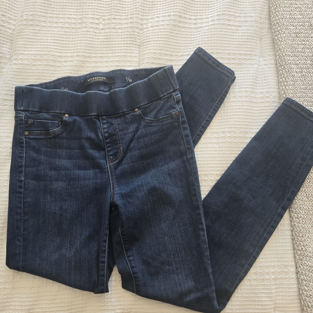 Liverpool Women's Blue Jeans